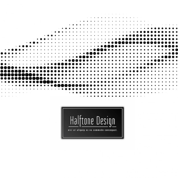 Abstract modern halftone background