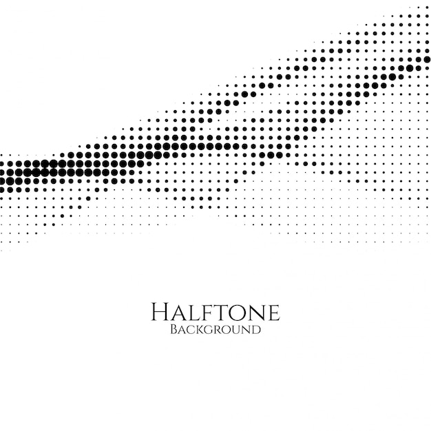 Abstract modern halftone background