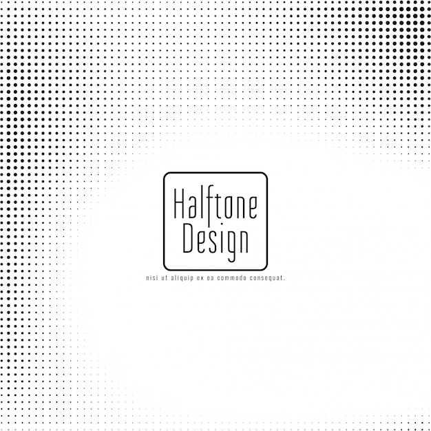 Abstract modern halftone design background