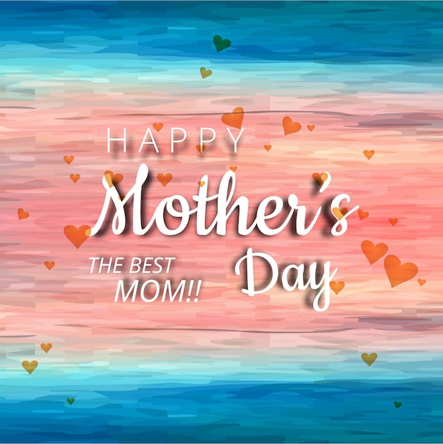 Free Vector abstract mothers day background