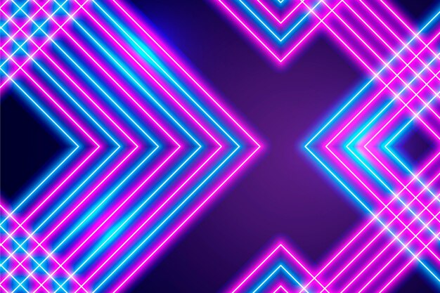 Abstract neon lights background