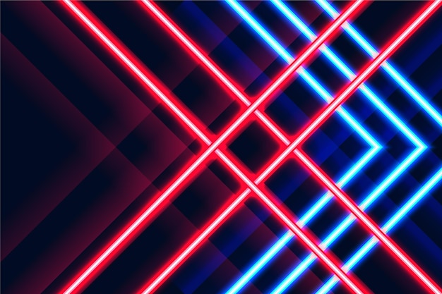 Abstract neon lights background