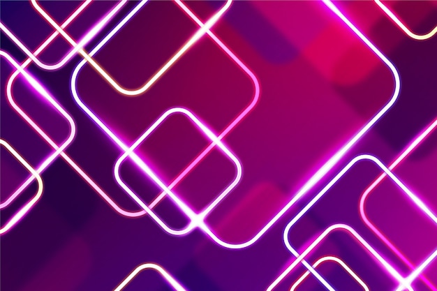 Abstract neon lights background