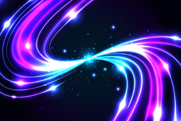 Abstract neon lights background