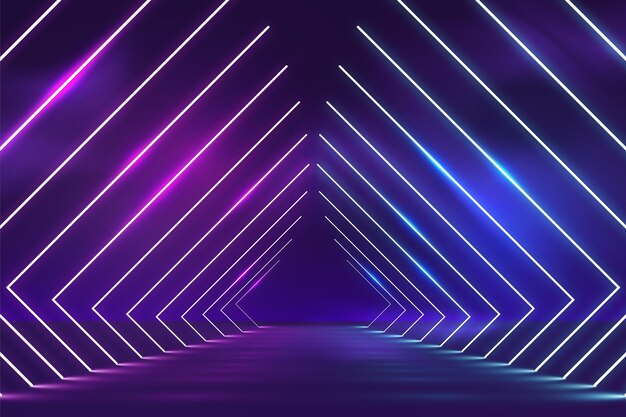 Abstract neon lights background