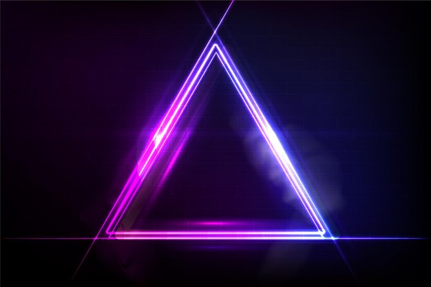 Abstract neon lights background