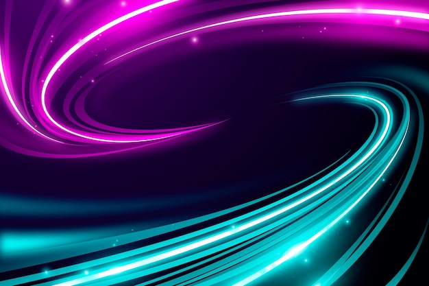 Abstract neon lights background