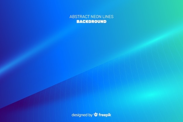 Abstract neon lines background