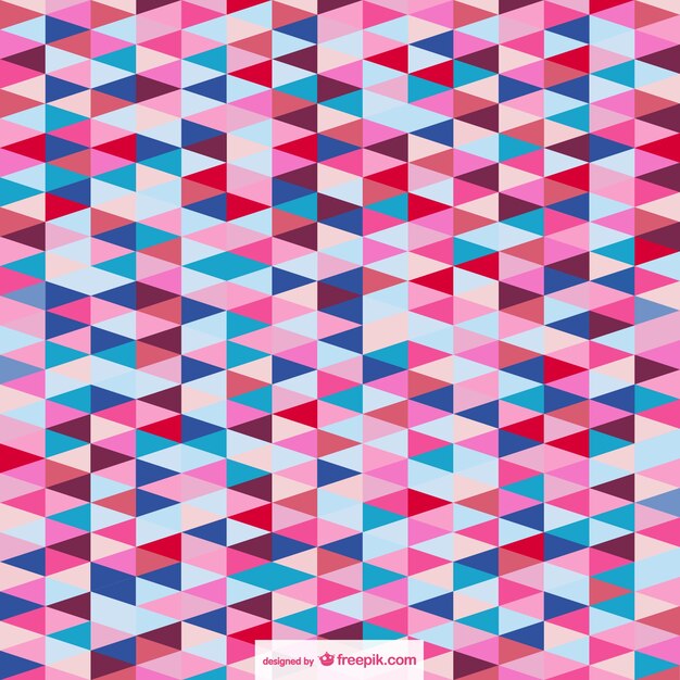 Abstract op-art triangle background 