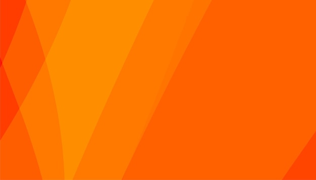 Free vector abstract orange background