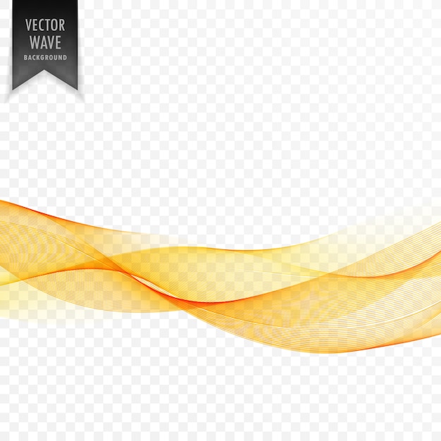 Free Vector abstract orange wave shape background