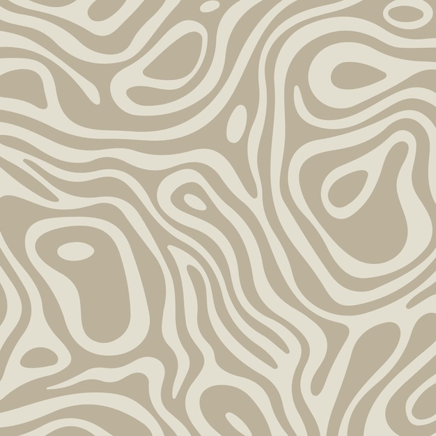 Abstract organic pattern design in neutral colours