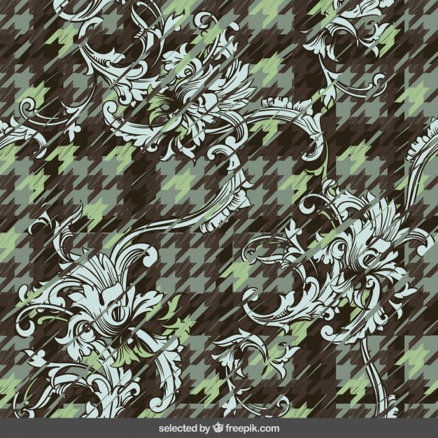 Abstract ornamental backdrop