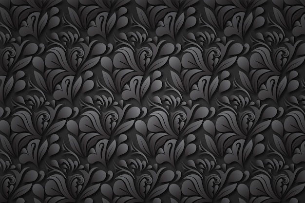 Free Vector abstract ornamental floral background