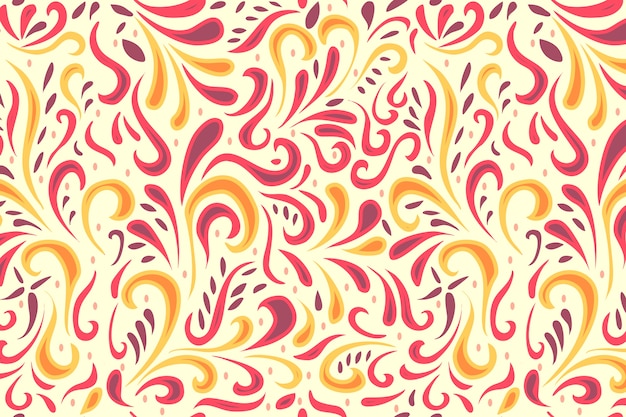 Free Vector abstract ornamental floral background