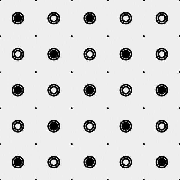 Free vector abstract pattern with circles