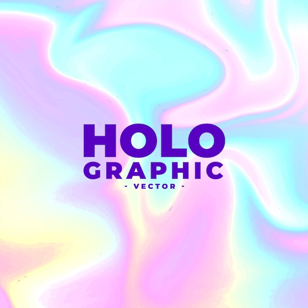 Free Vector abstract pearlescent holographic shiny effect background