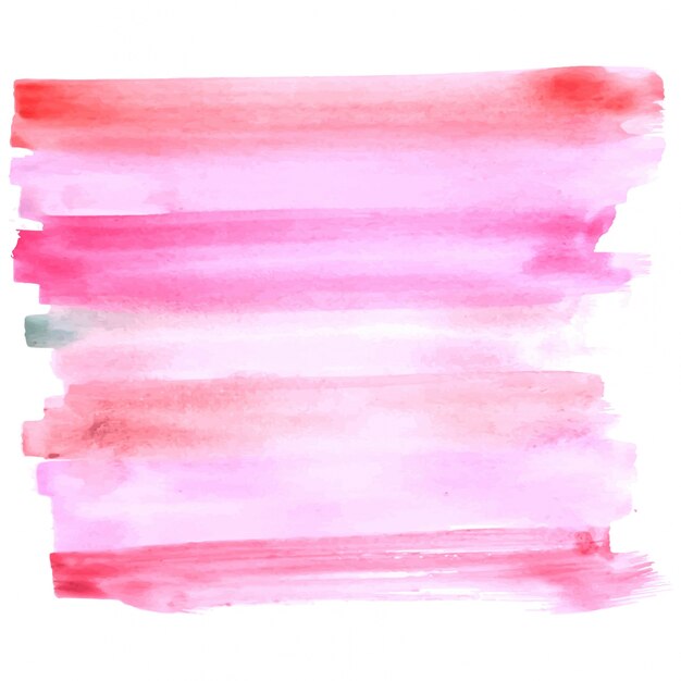 Abstract pink watercolor stroke background