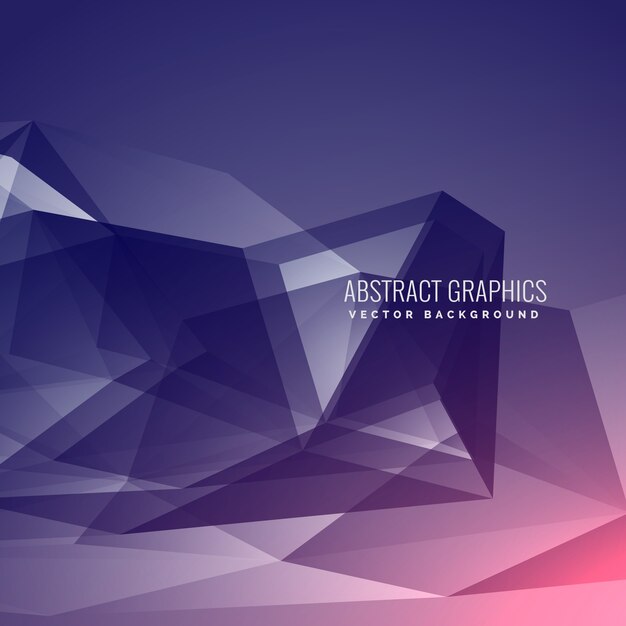 Abstract purple geometrical triangle background