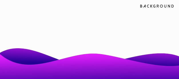 Abstract purple wavy modern light background