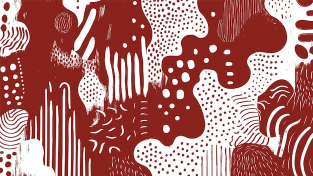 Free vector abstract red wallpaper