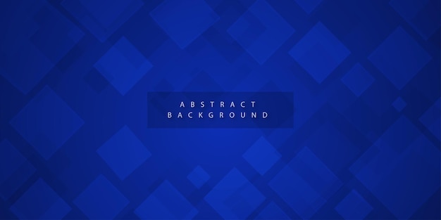 Abstract Royal Blue Colour Rhombus Effect Background Banner Multipurpose Design