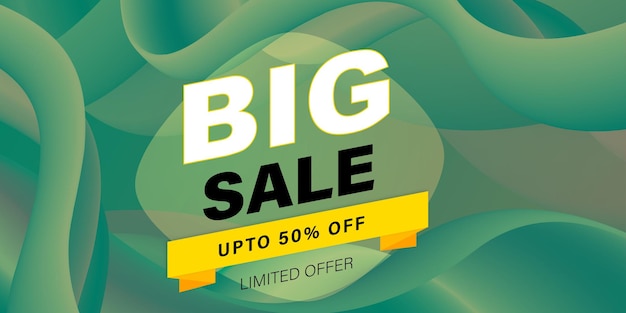 Abstract Sale Banner Offer Discount Business Background Free Vector