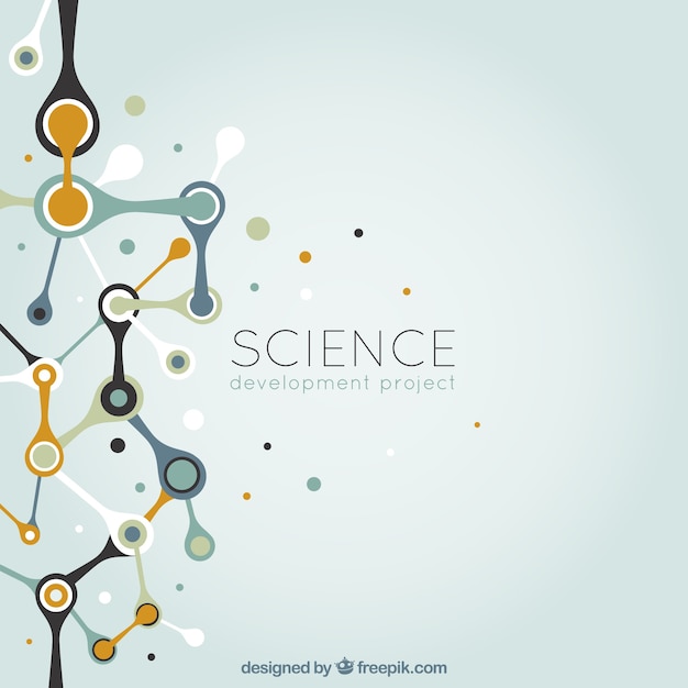 Abstract science background