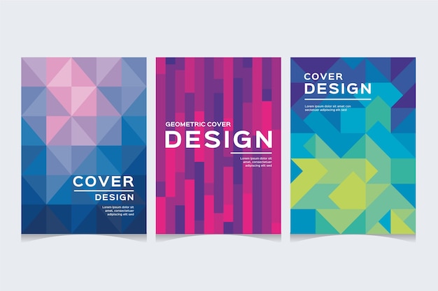 Abstract shapes cover set