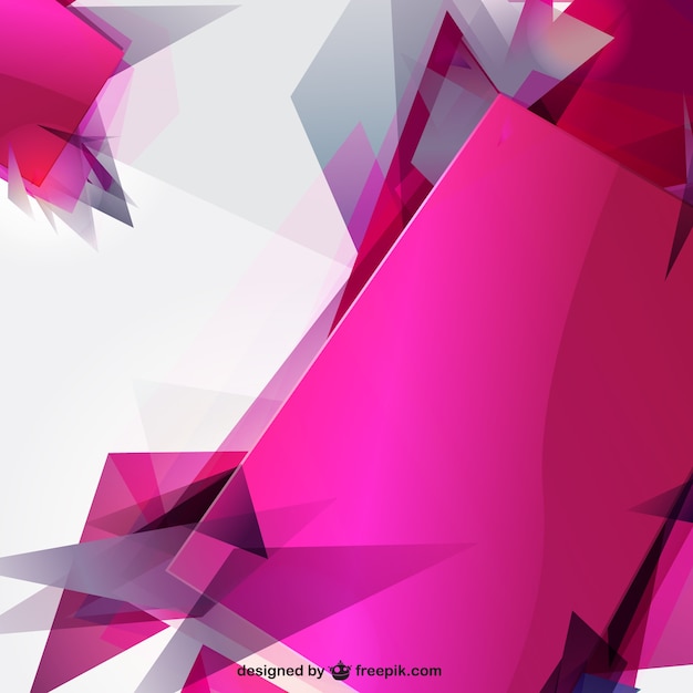 Abstract sharp shapes background