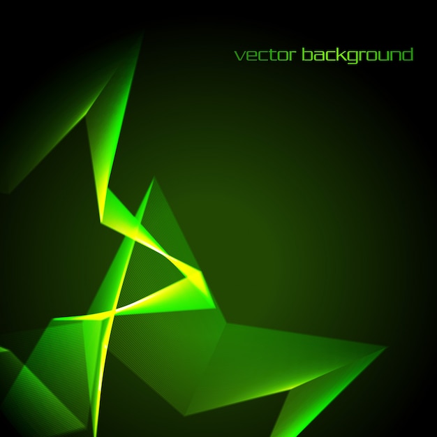 Free vector abstract shiny green background