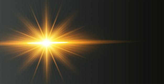 Free Vector abstract and shiny solar radiance dark background with light effect vector