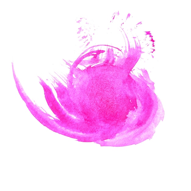 Abstract soft pink watercolor splash 