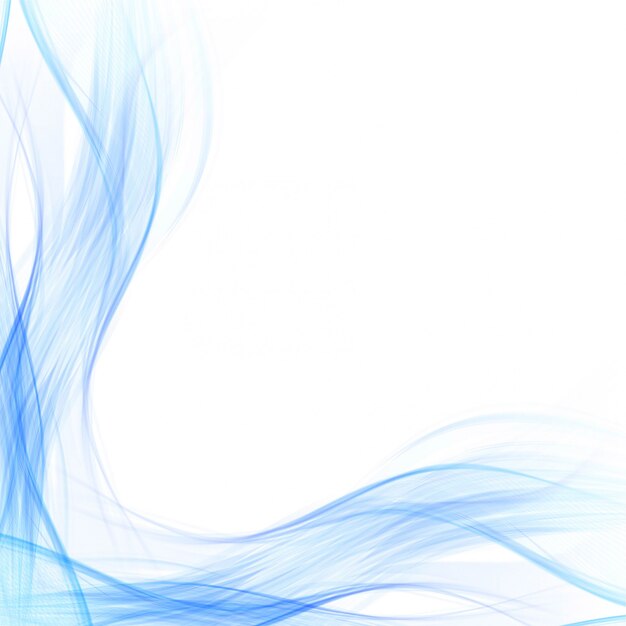 Abstract stylish business blue wave background