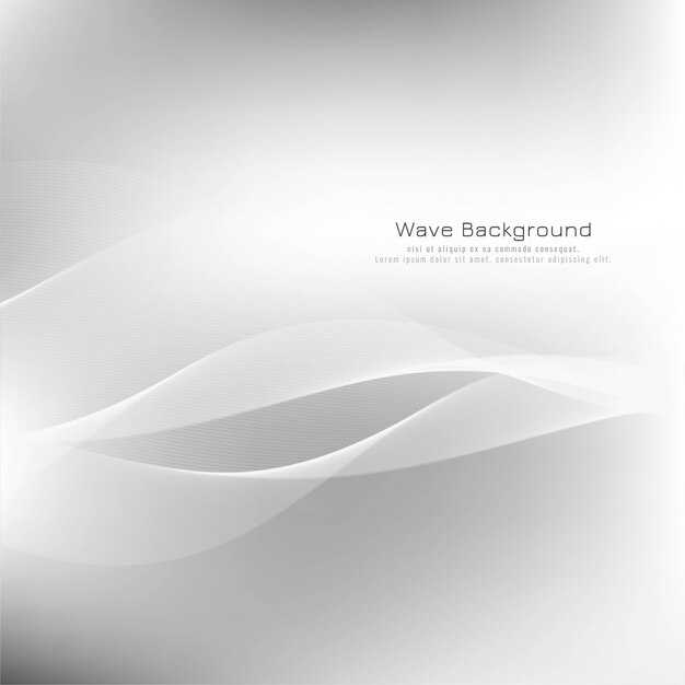 Abstract stylish wave 