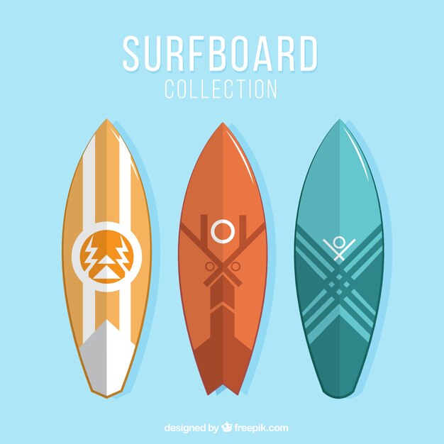 Abstract surfboards 