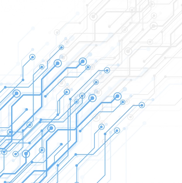 Abstract technology circuit board