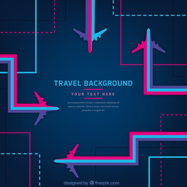 Abstract travel background