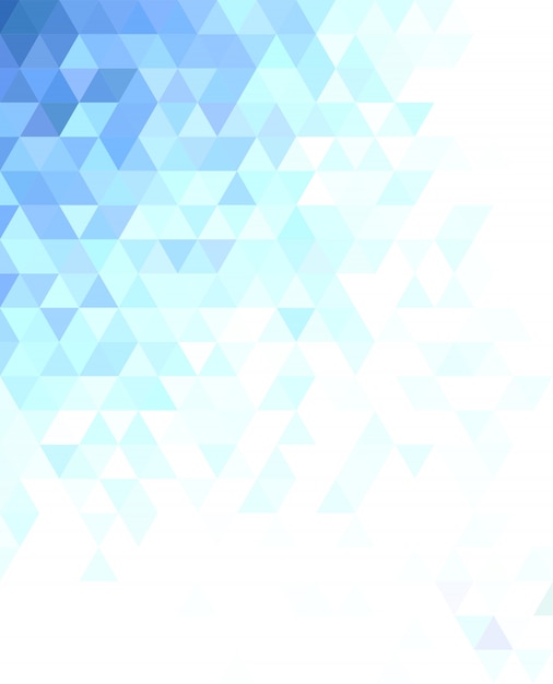 Abstract triangle mosaic background design