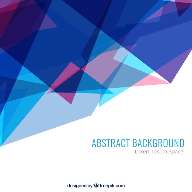 Abstract triangles background