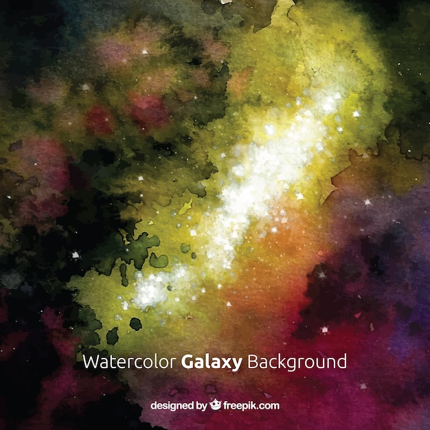 Free vector abstract universe background