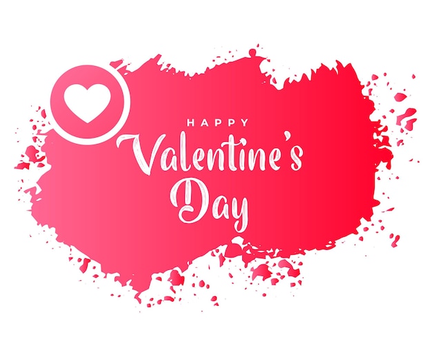 Abstract valentines day background in grunge style