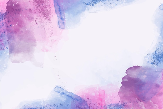 Free Vector abstract watercolor background