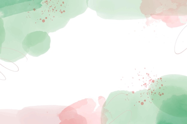 Free Vector abstract watercolor background