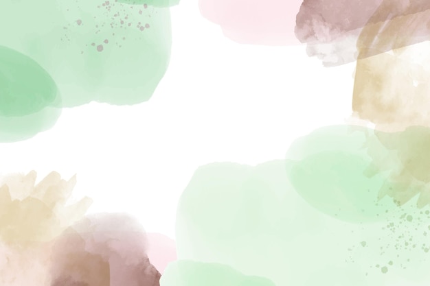 Free vector abstract watercolor background