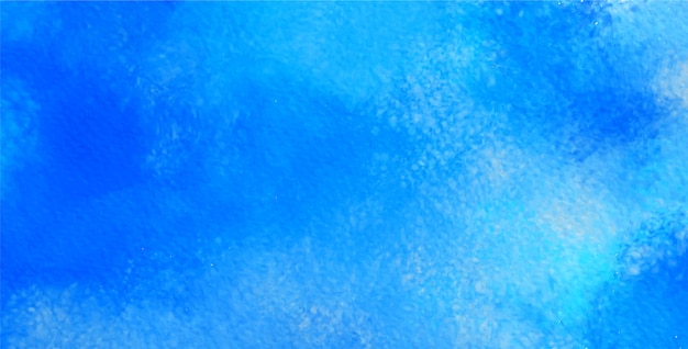 Abstract of watercolor in blue color