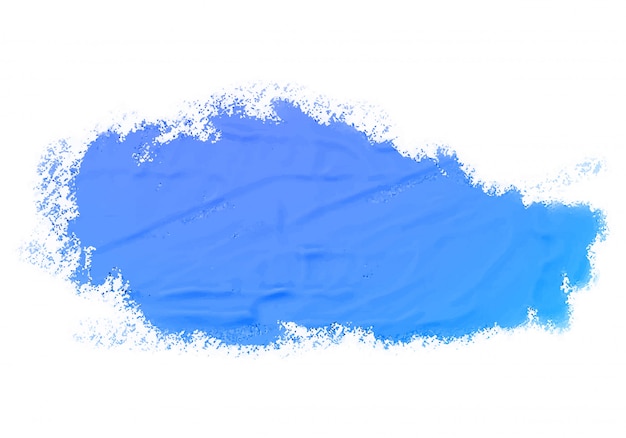 Abstract watercolor blue paint texture