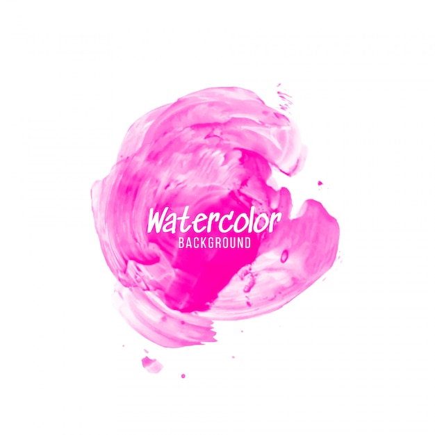 Abstract watercolor design background