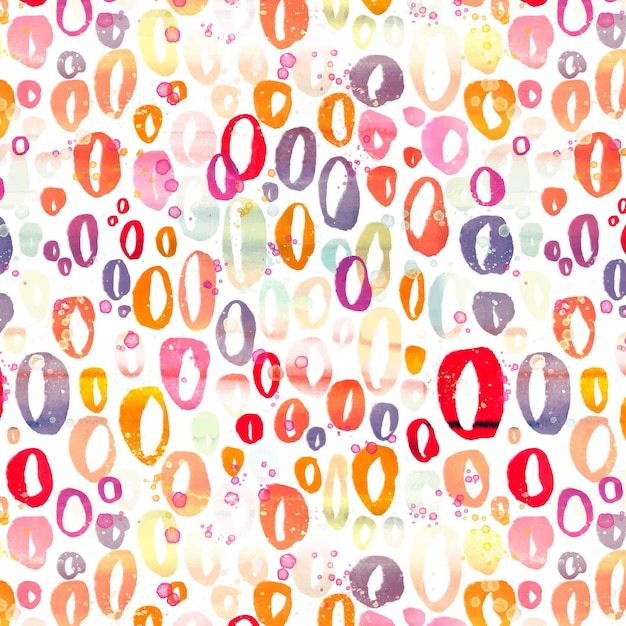 Abstract watercolor pattern design