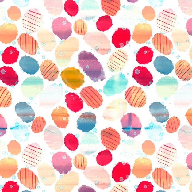 Abstract watercolor pattern design